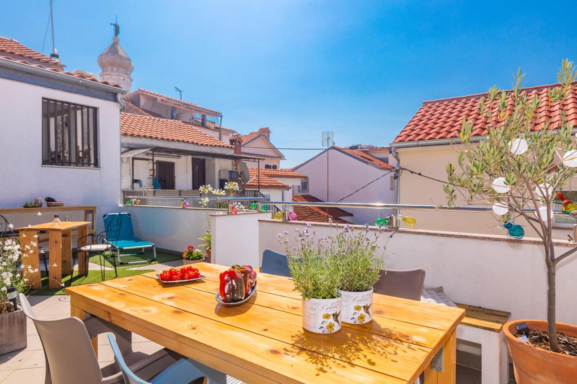 Yvonne Apartment Krk Town Luaran gambar